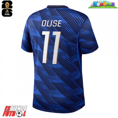 Francia Michael Olise #11 Primera Equipación Mundial 2026 Manga Corta